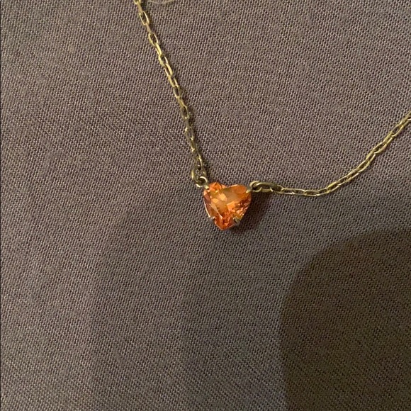 Swarovski pink heart neckless - Picture 2 of 5